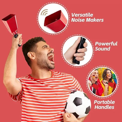 Steel Cowbell with Handle 9 Inch Noise Makers