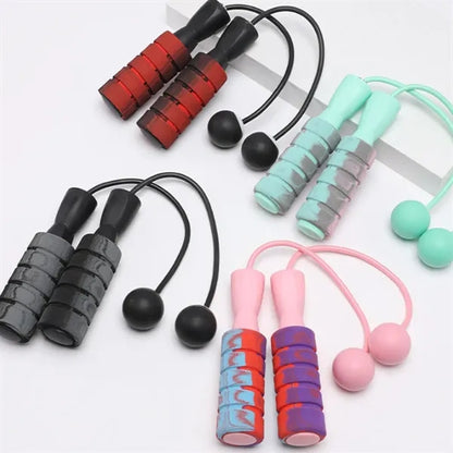 Adjustable Weighted Smooth Bearing Ropeless Skipping Rope