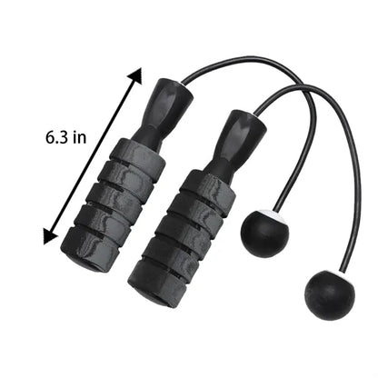 Adjustable Weighted Smooth Bearing Ropeless Skipping Rope