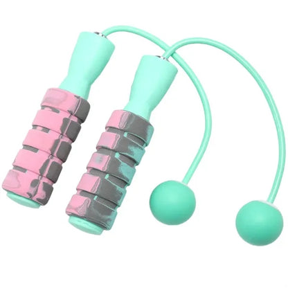Adjustable Weighted Smooth Bearing Ropeless Skipping Rope