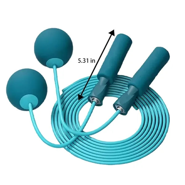 Weighted Rubber Ball Steel Wire Smooth Bearing Skipping Rope
