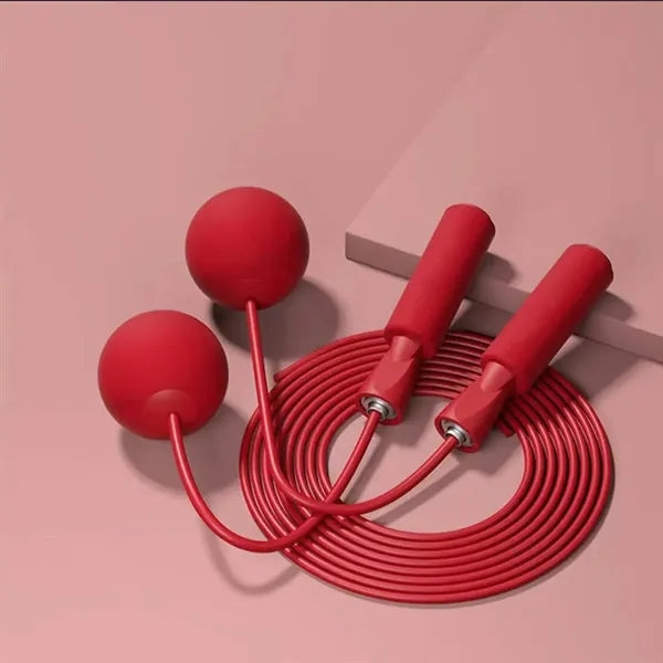 Weighted Rubber Ball Steel Wire Smooth Bearing Skipping Rope
