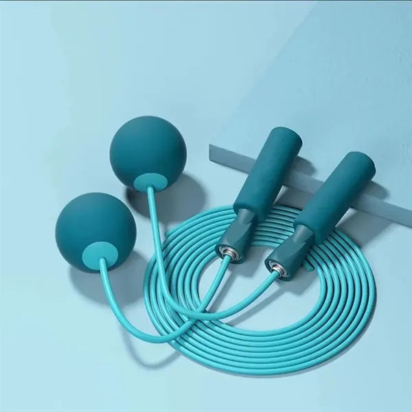 Weighted Rubber Ball Steel Wire Smooth Bearing Skipping Rope