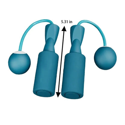Weighted Ball Steel Core Anti-Slip Handles Skipping Rope