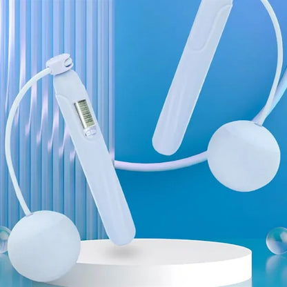 Anti-Slip Handles Durable PVC Cordless Counting Jump Rope