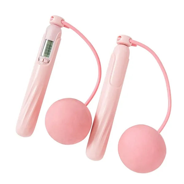 Anti-Slip Handles Durable PVC Cordless Counting Jump Rope