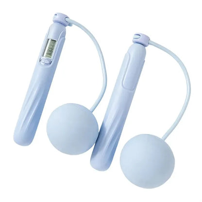 Anti-Slip Handles Durable PVC Cordless Counting Jump Rope