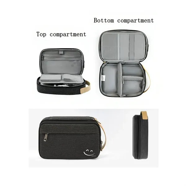 Travel Case Bag Electronic Cord Organizer