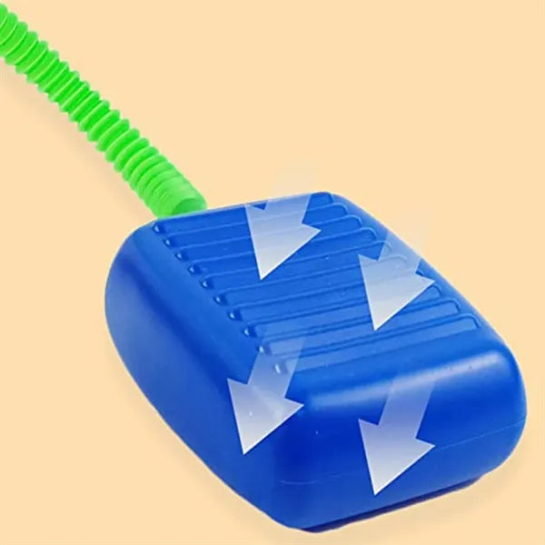Foot Pump Launch LED Adjustable Angle Foam Air Rocket Toy