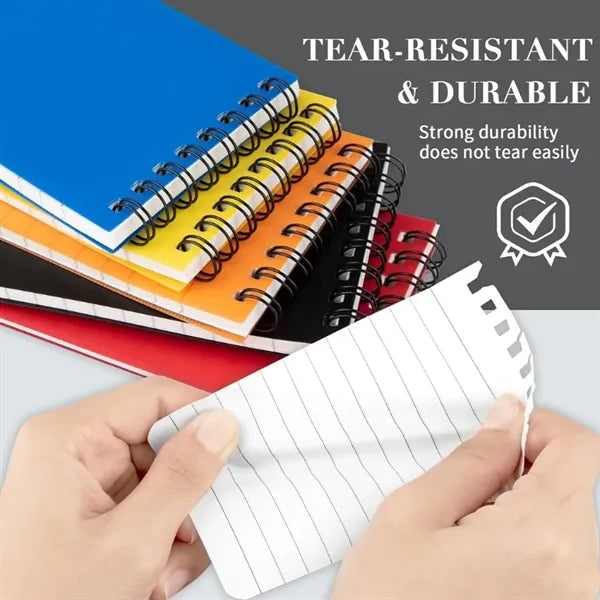 Pocket Notebook Wirebound Spiral Steno Memo Plan Notepad