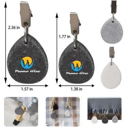 Windproof Adjustable Portable Drop-Shaped Tablecloth Weights