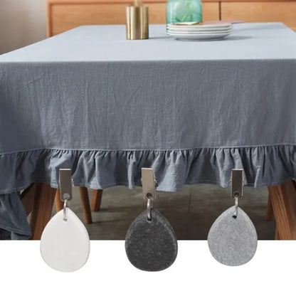 Windproof Adjustable Portable Drop-Shaped Tablecloth Weights