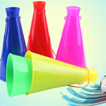 Lightweight Colorful Durable Plastic Cheering Megaphone