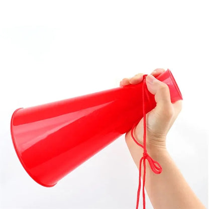 Lightweight Colorful Durable Plastic Cheering Megaphone
