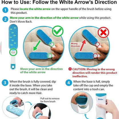 Electrostatic Dust Removal Brush Pet Hair Remover