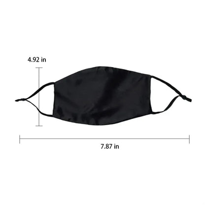 Adjustable Skin-Friendly Breathable Smooth Silk Face Mask
