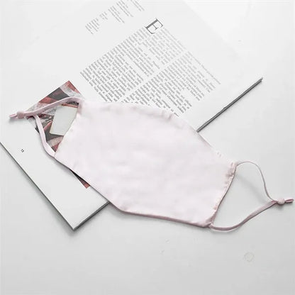 Adjustable Skin-Friendly Breathable Smooth Silk Face Mask