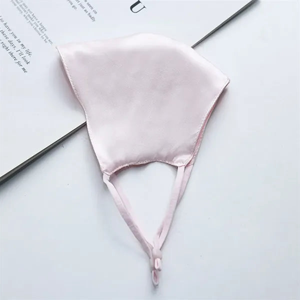 Adjustable Breathable Moisture-Wicking Pure Silk Face Mask