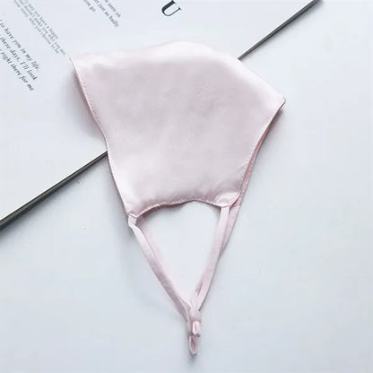 Adjustable Breathable Moisture-Wicking Pure Silk Face Mask