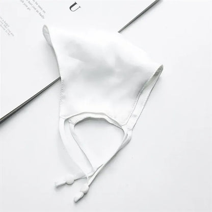 Adjustable Breathable Moisture-Wicking Pure Silk Face Mask