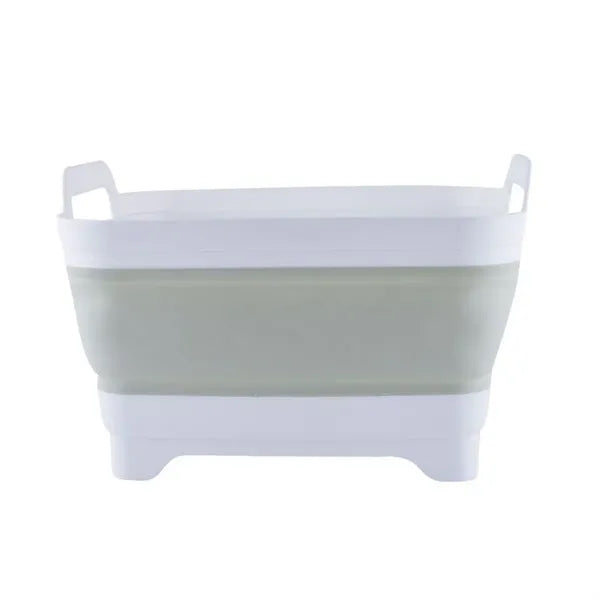 Collapsible Space-Saving Portable Basin with Drain Plug