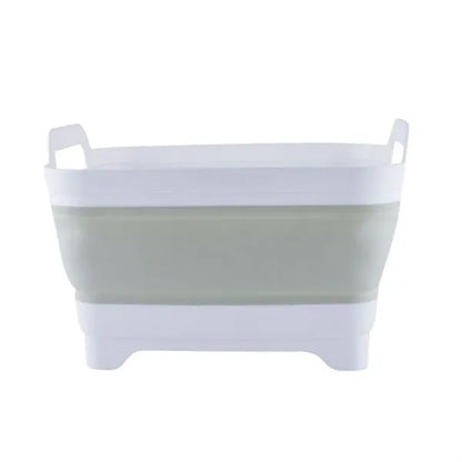 Collapsible Space-Saving Portable Basin with Drain Plug