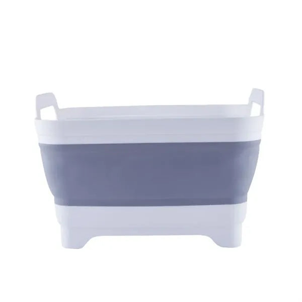 Collapsible Space-Saving Portable Basin with Drain Plug