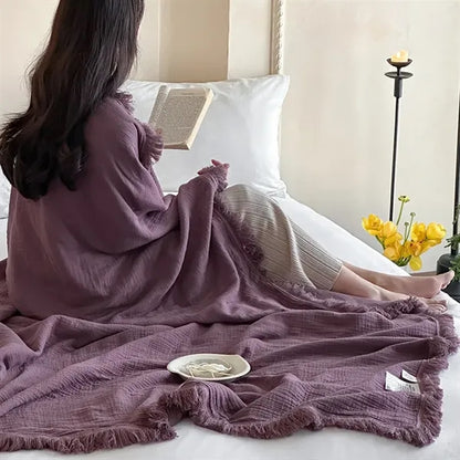 Fleece Throw Blanket For Couch Sofa Or Bed