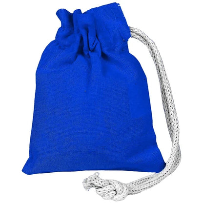 100% Cotton Sheeting Coin Drawstring Bag