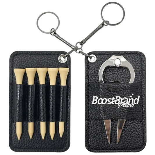 Portable Golf Tee Holder Keychain