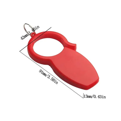 Multi-Function Bottle Can Opener Keychain