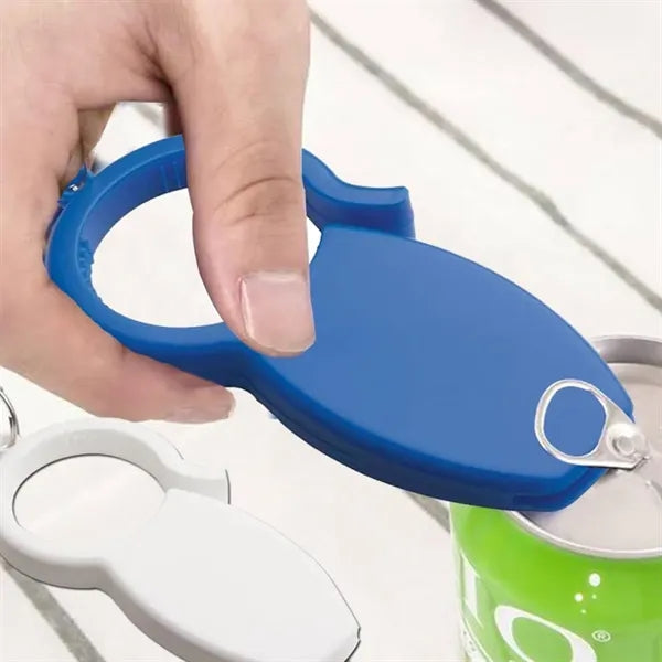 Multi-Function Bottle Can Opener Keychain