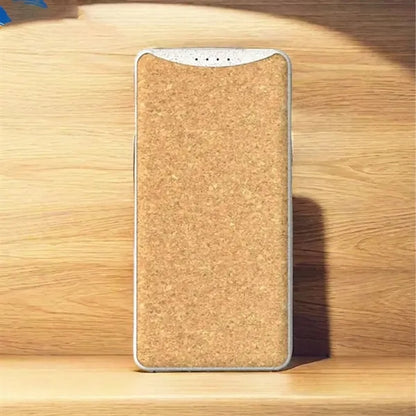 10000Ma Eco-Friendly Cork Finish Solar Power Bank