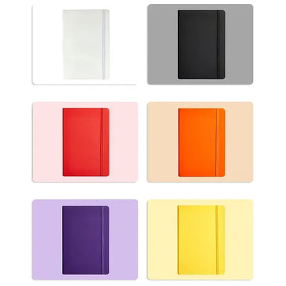 A5 PU Leather Ruled Notebook Journal with Elastic Strap