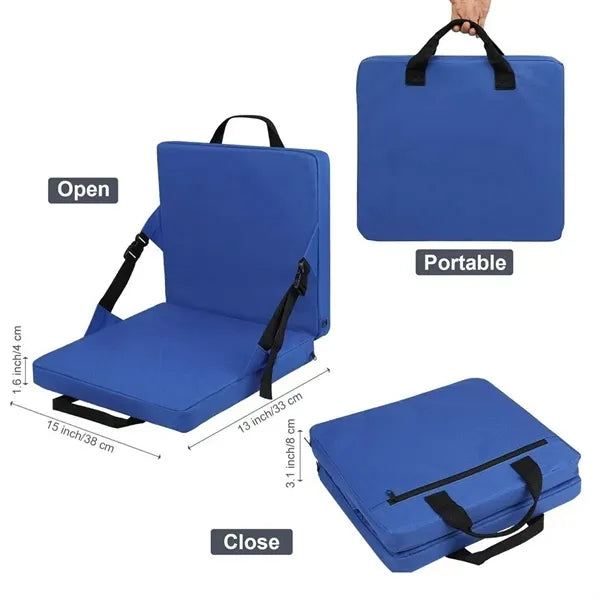 Portable Stadium Seat Cushion Folding Bleacher Seat