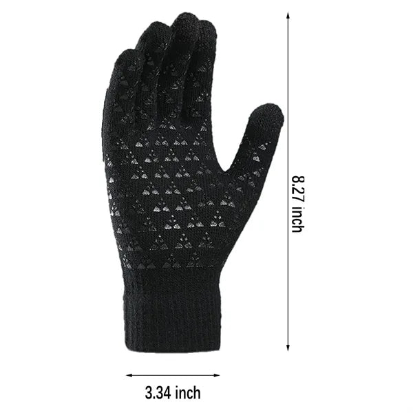 Winter Thermal Touchscreen Knit Gloves