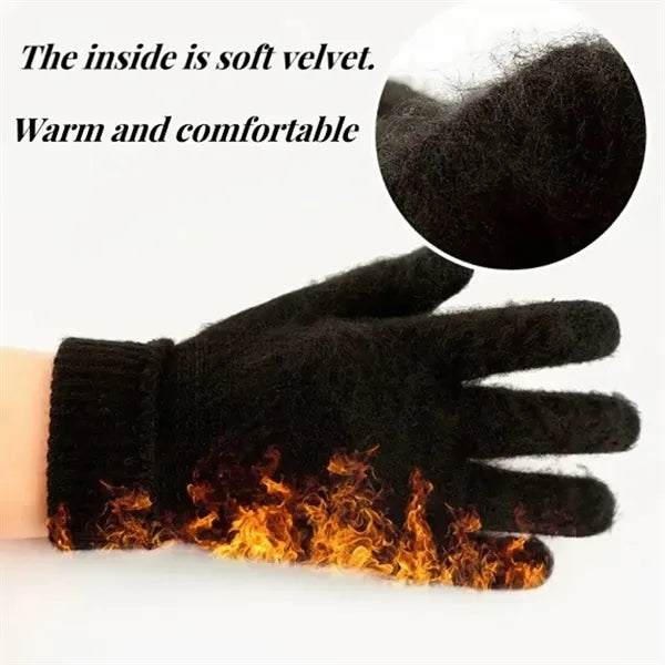 Winter Thermal Touchscreen Knit Gloves
