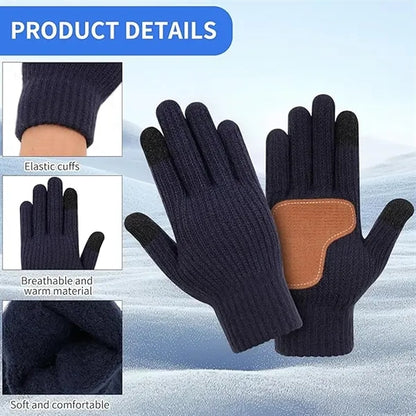 Unisex Winter Gloves Touchscreen Non-Slip Warm Gloves