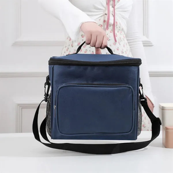 Large Capacity Leakproof Multi-Pocket Insulated Lunch Tote