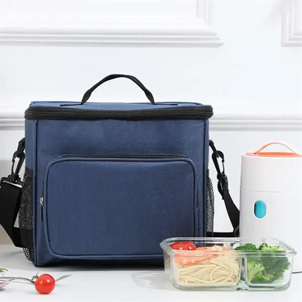 Large Capacity Leakproof Multi-Pocket Insulated Lunch Tote