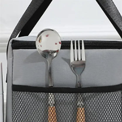 Spacious Waterproof Multi-Pocket Insulated Oxford Cooler Bag