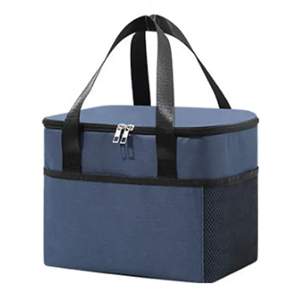 Spacious Waterproof Multi-Pocket Insulated Oxford Cooler Bag