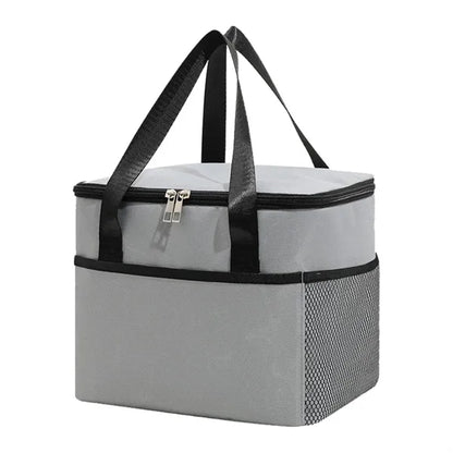 Spacious Waterproof Multi-Pocket Insulated Oxford Cooler Bag