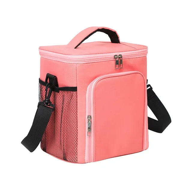 Front Opening Detachable Shoulder Strap Insulated Lunch Bag