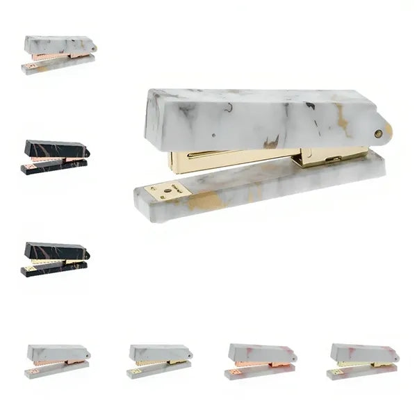 Exquisite Marble Pattern Staplers Office Supplies