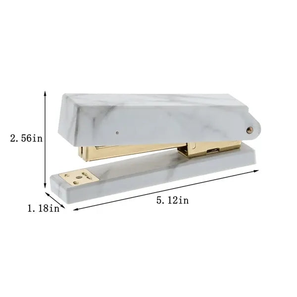 Exquisite Marble Pattern Staplers Office Supplies