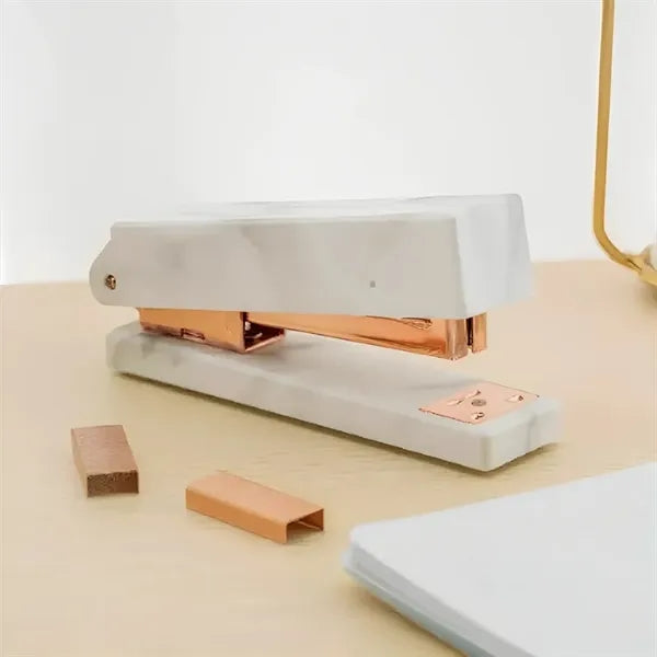 Exquisite Marble Pattern Staplers Office Supplies