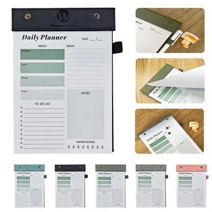 Flexible Layout Thick Paper Tear-Off Design Undated Planner