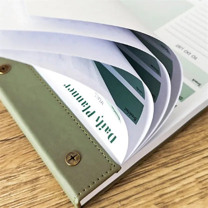 Flexible Layout Thick Paper Tear-Off Design Undated Planner