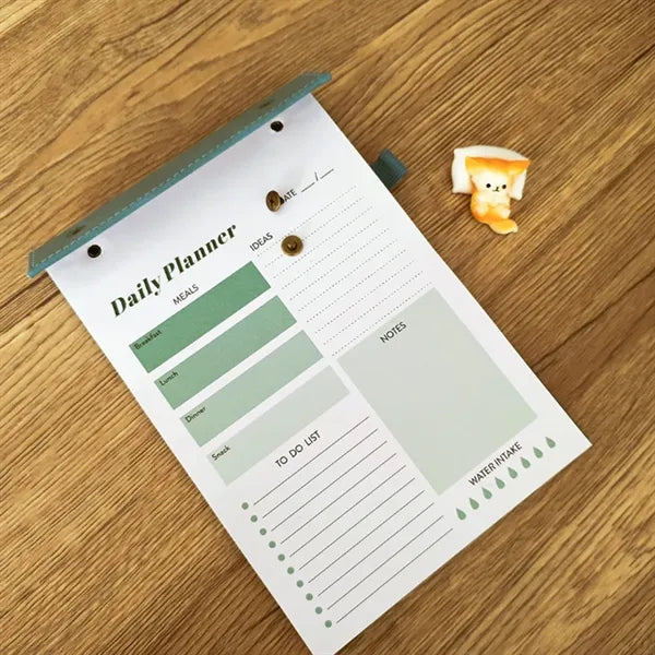 Flexible Layout Thick Paper Tear-Off Design Undated Planner